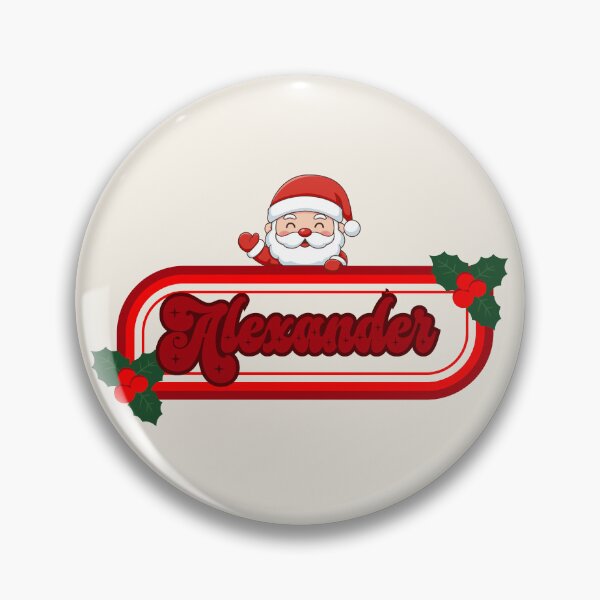 Item preview, Alexander and Santa Claus designed and sold by ArtCraftLab.