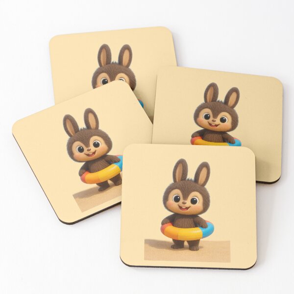 Item preview, Bubu enjoying a day at the beach designed and sold by DesignShopAD.