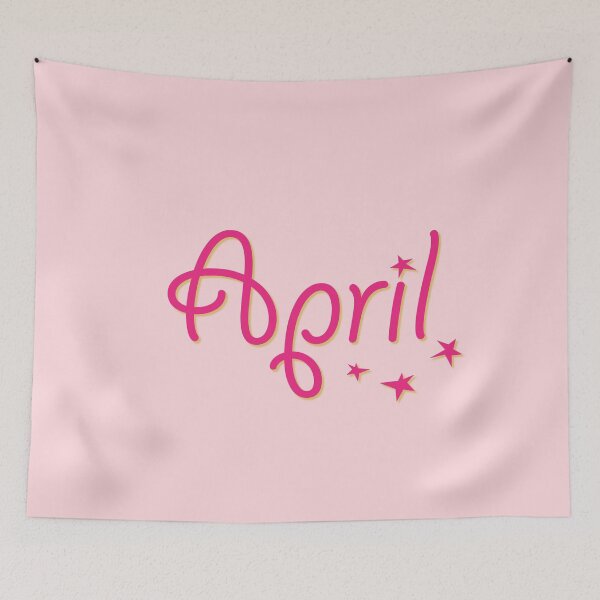 Item preview, My Name is April designed and sold by CharlottePlaceArt.