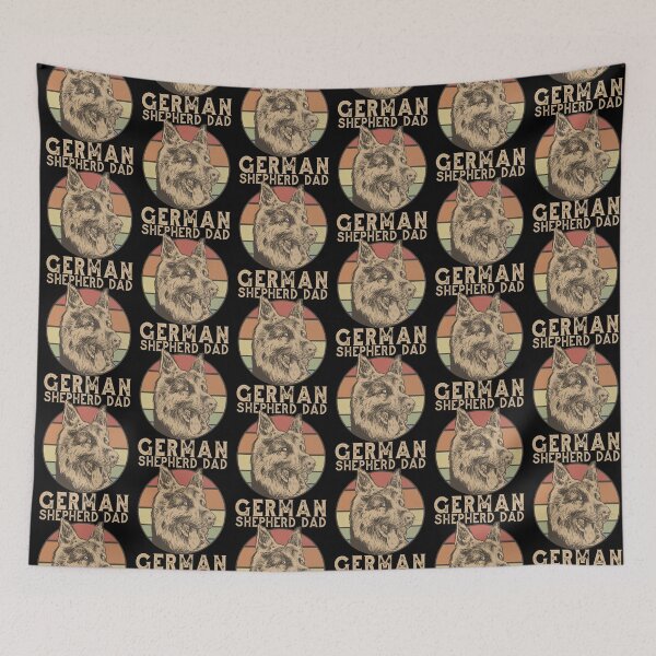 Item preview, German Shepherd Dad Funny Father's Day designed and sold by JRRTs.