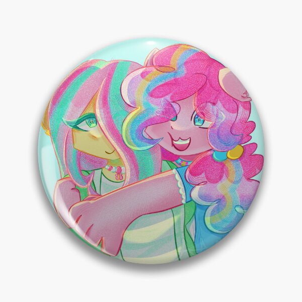 Artikelvorschau, Pinkie Pie und Fluttershy entworfen und verkauft von Anwatl.