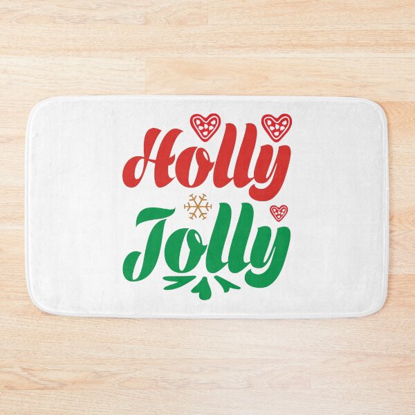 Item preview, Holly Jolly - Simple Festive Christmas Cheer Slogan designed and sold by FuzionRaptor.