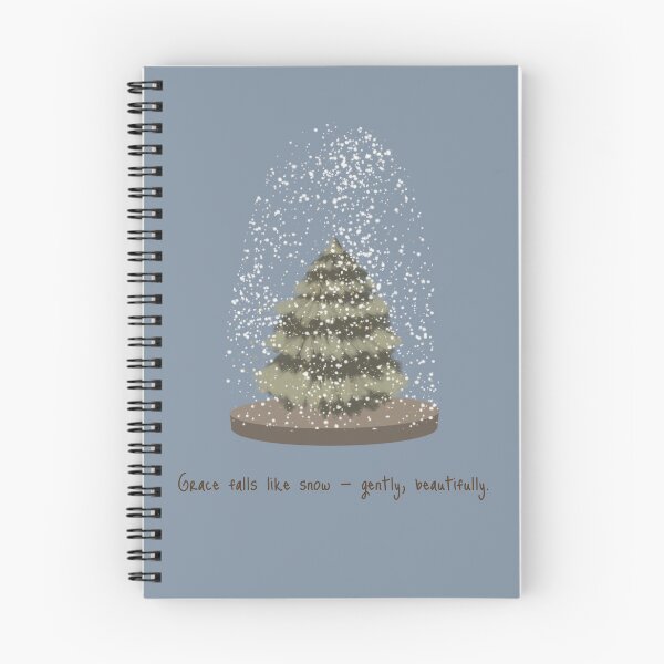 Item preview, Snow Globe – “Grace falls like snow — gently, beautifully.” designed and sold by byhannahart.