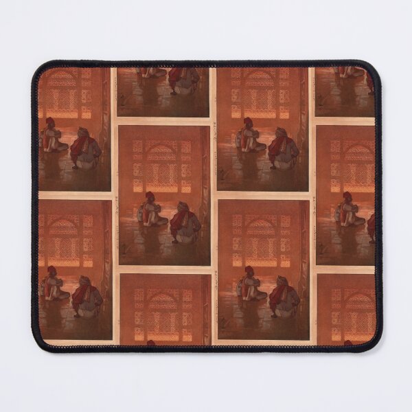 Item preview, A Window in Fatehpur Sikri Style 2 by Yoshida Hiroshi : Vintage Japanese Poster designed and sold by artofuniverse.