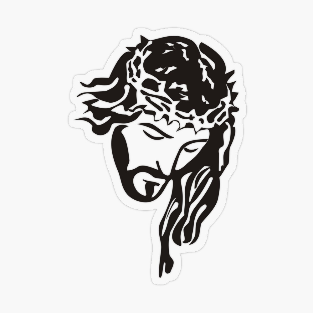 Jesus Christ Face At His Passion Illustration Stock Illustration - Download  Image Now - Jesus Christ, Sketch, Passion - iStock