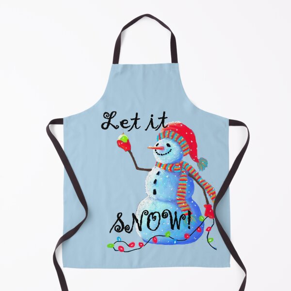 Item preview, Christmas Festive Holiday Snowman- Let it Snow Theme designed and sold by ABG Inspirational Art.