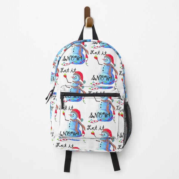 Item preview, Christmas Festive Holiday Snowman- Let it Snow Theme designed and sold by ABG Inspirational Art.