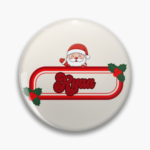 Item preview, Ryan and Santa Claus designed and sold by ArtCraftLab.