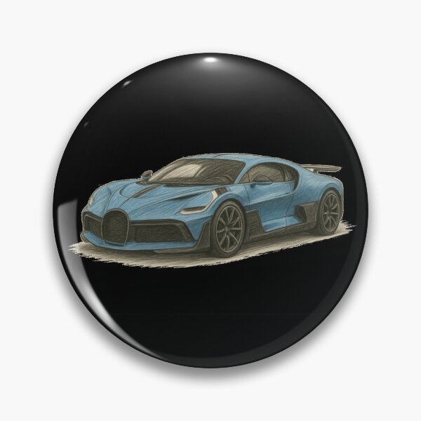 Item preview,  sports car Hand Drawn Hypercar Sketch in Blue for fan automotive industry gifts for boyfriend, designed and sold by zuzzelek44.