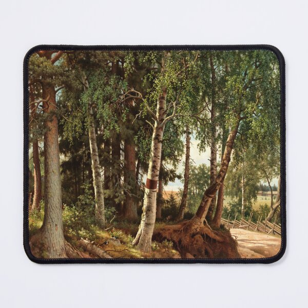 Item preview, Forest landscape from haminalahti, 1880, by Ferdinand von Wright designed and sold by AngyDesigns49.