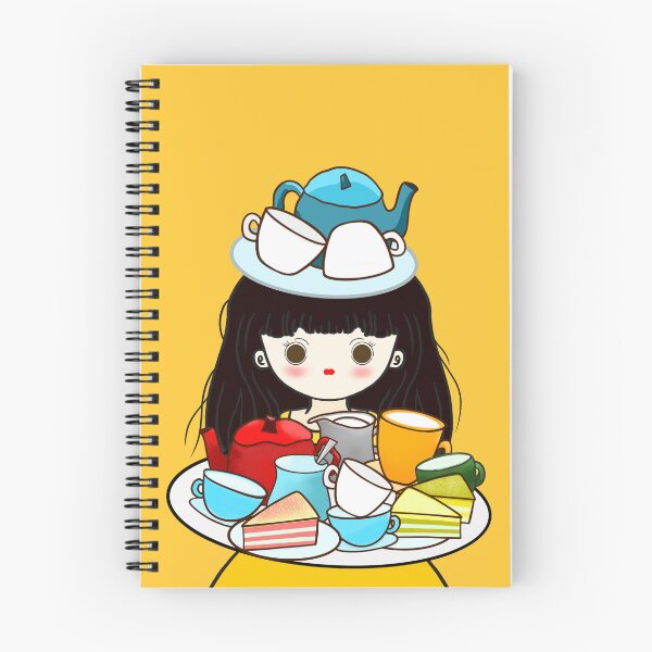 Item preview, A lot on my plate/a full plate (busy girl) designed and sold by TsouChiungYu.