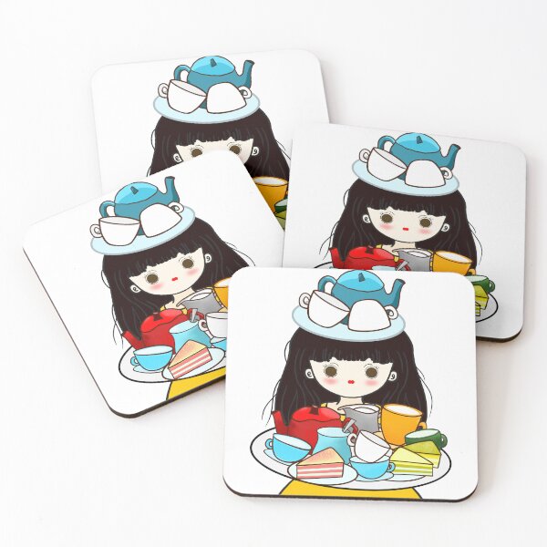 Item preview, A lot on my plate/a full plate (busy girl) designed and sold by TsouChiungYu.
