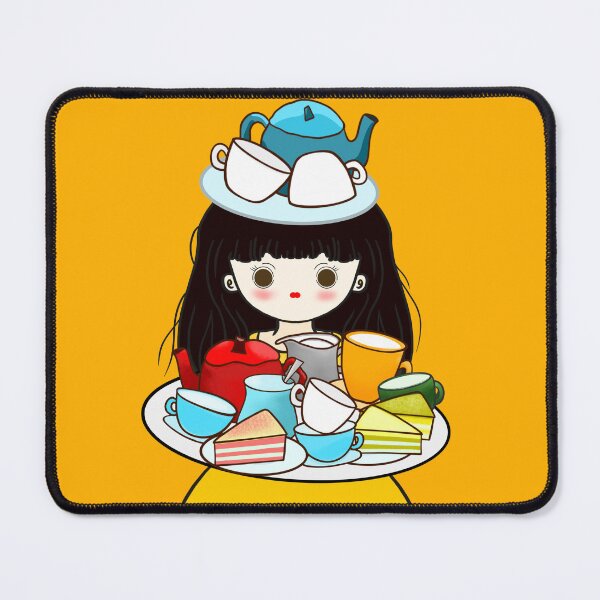 Item preview, A lot on my plate/a full plate (busy girl) designed and sold by TsouChiungYu.