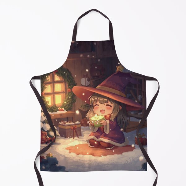 Item preview, Cozy Christmas Witch – Magical Winter Night designed and sold by Dream Magic Co.