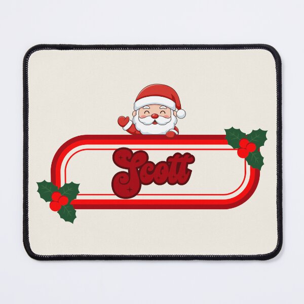 Item preview, Scott and Santa Claus designed and sold by ArtCraftLab.