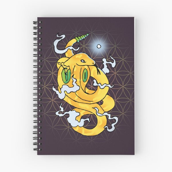 Item preview, Psychedelic Yellow Snake | Trippy Reptile Art Design designed and sold by Odd shloox.