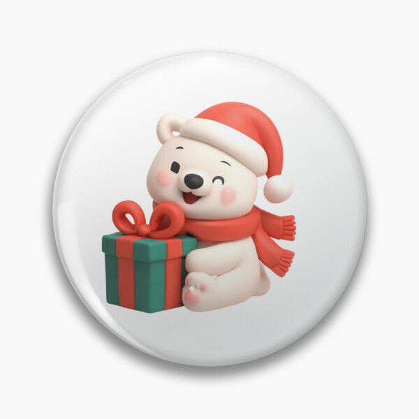 Item preview, Cute Christmas 3D bear  designed and sold by starcreative22.