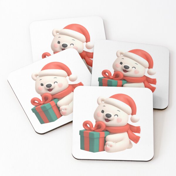 Item preview, Cute Christmas 3D bear  designed and sold by starcreative22.