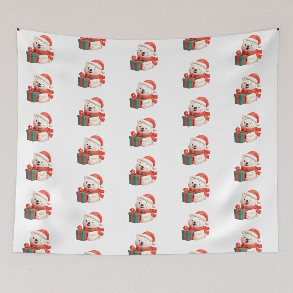 Item preview, Cute Christmas 3D bear  designed and sold by starcreative22.