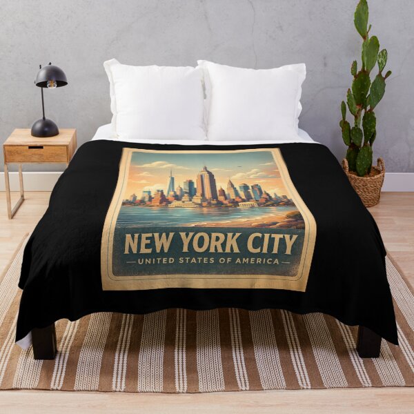 Item preview, Retro New York: Classic Skyline designed and sold by DesignShopAD.