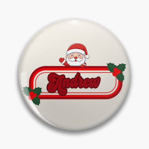 Item preview, Andrew and Santa Claus designed and sold by ArtCraftLab.