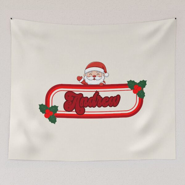 Item preview, Andrew and Santa Claus designed and sold by ArtCraftLab.