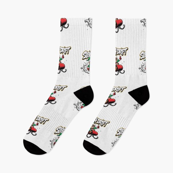 Item preview, Funny Christmas Elf – Sleigh Drift Snow Sled Design designed and sold by MiszungART.