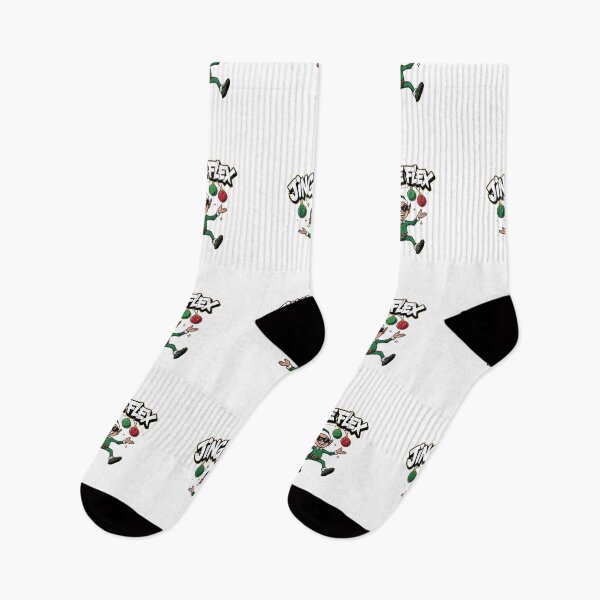 Item preview, Jingle Flex Christmas Elf – Funny Holiday Dance Art designed and sold by MiszungART.