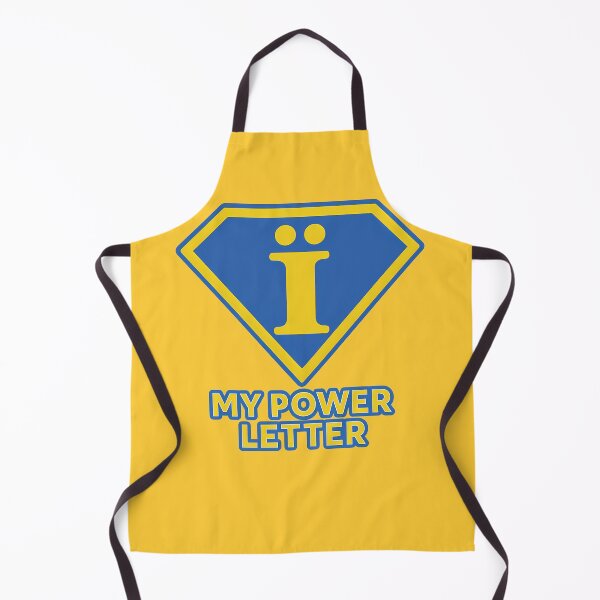 Item preview, My Power Letter – Ukrainian Ї Symbol in Superhero Style designed and sold by ShineEyePirate.