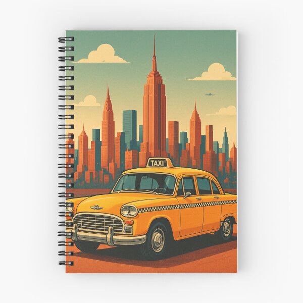 Item preview, Classic New York Taxi – Retro Style designed and sold by DesignShopAD.