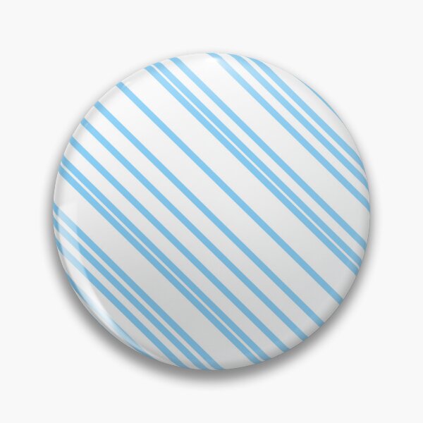 Artikelvorschau, Blaue und weiße Diagonalstreifen entworfen und verkauft von Emma Amies.