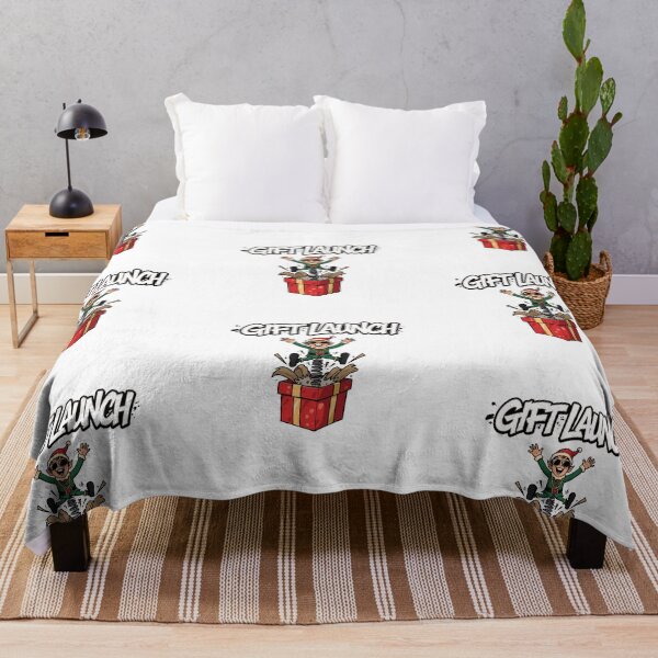 Item preview, Gift Launch Christmas Elf – Funny Present Surprise Art designed and sold by MiszungART.
