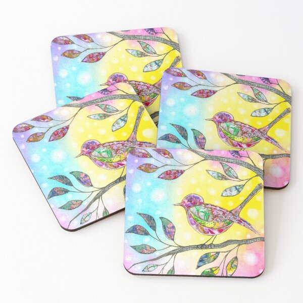 Item preview, "Enchanted Bird in a Dreamlike Forest" designed and sold by BeENu-CrEaTioNs.