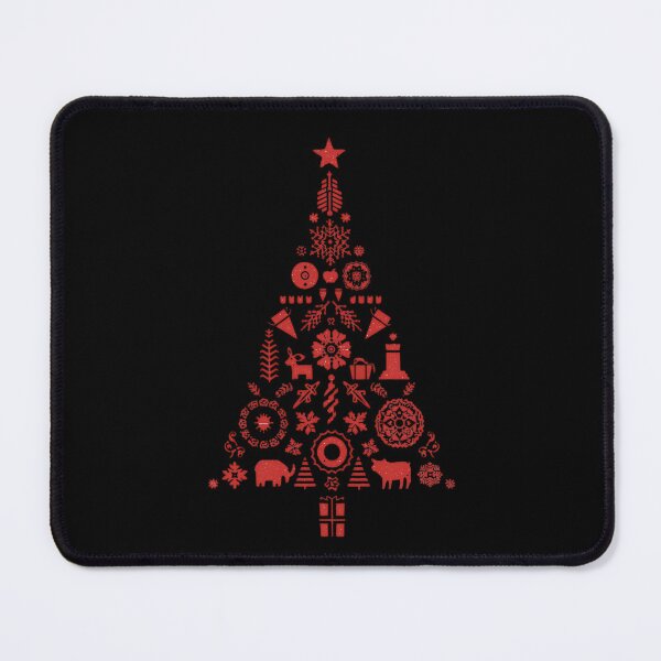 Item preview, Geometric Scandinavian Winter Tree designed and sold by ChicTrendz.