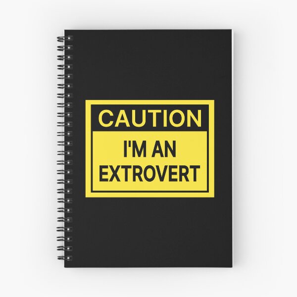 Item preview, Caution I'm An Extrovert designed and sold by Jeallan Designs.