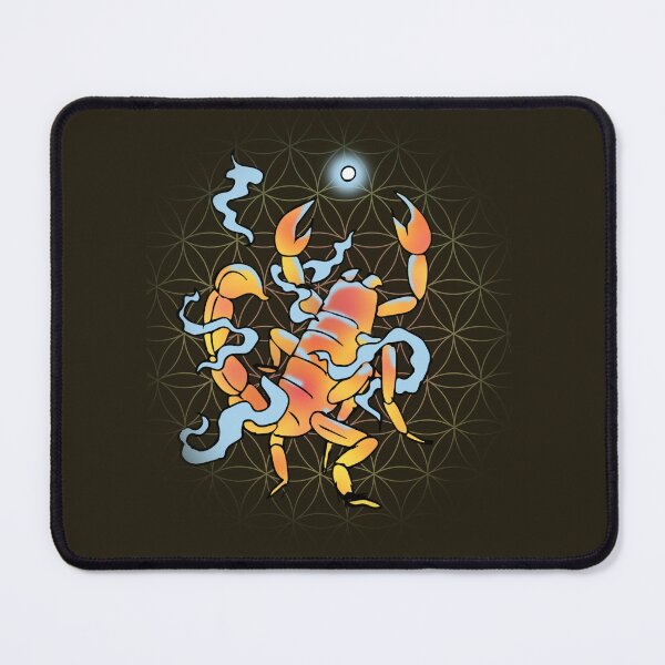Item preview, Psychedelic Yellow Scorpion Trippy Art Design designed and sold by Odd shloox.