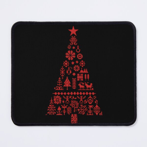 Item preview, Modern Nordic Red White Tree designed and sold by ChicTrendz.
