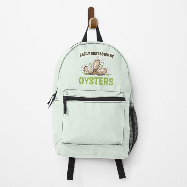Item preview, Easily Distracted By Oysters Funny Foodie designed and sold by Aesthetic-Avenue.