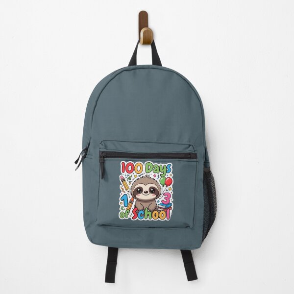 Item preview, Happy 100th Day of School Sloth Adorable Classroom Animal designed and sold by GrumpySableye.