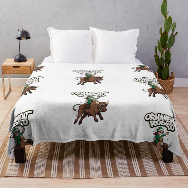 Item preview, Ornament Rodeo Christmas Elf – Funny Western Holiday Art designed and sold by MiszungART.