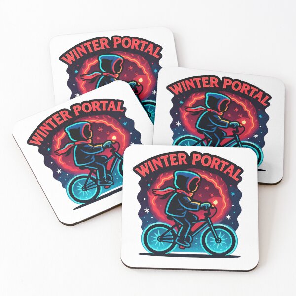 Item preview, Winter Portal Bike Retro Sci-Fi designed and sold by McZerrill.