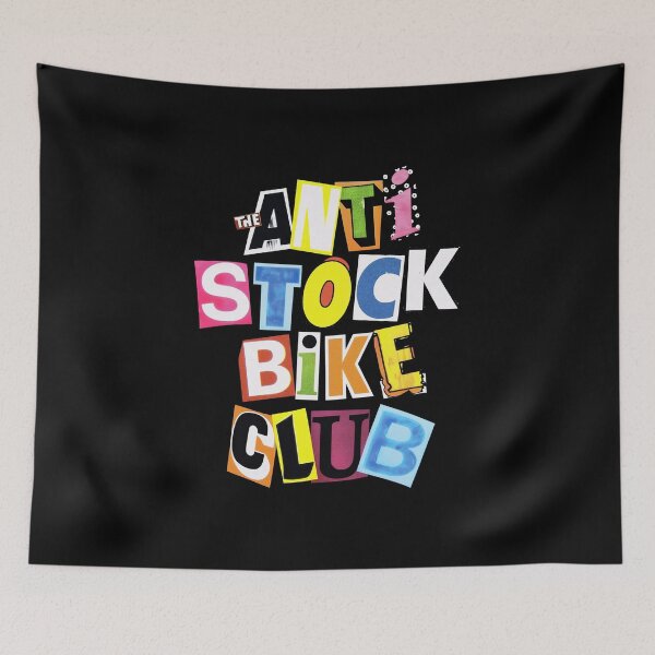 Item preview, the anti stock bike club designed and sold by gear-posters.