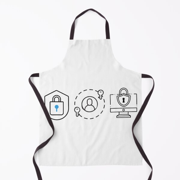 Item preview, Cybersecurity Icons Sticker – Lock & Shield, Identity & Keys, Secure Desktop – Budget-Friendly Blue Team designed and sold by MicroRoleClub.