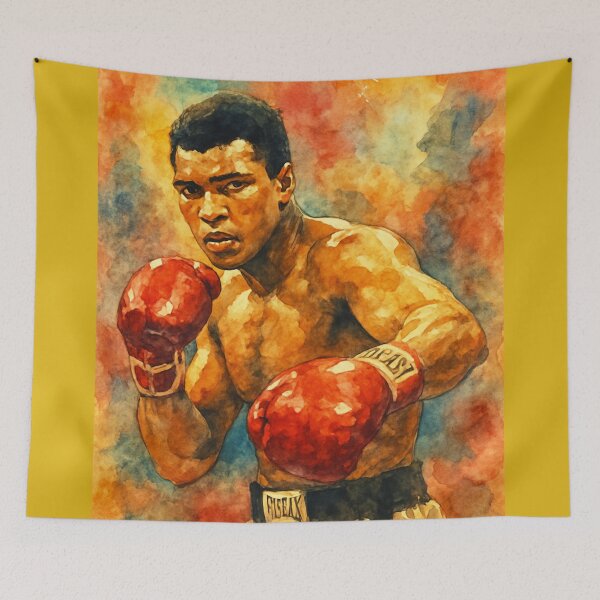Item preview, Muhammad Ali - The Greatest Artistic Boxer designed and sold by Sarcastic designs.