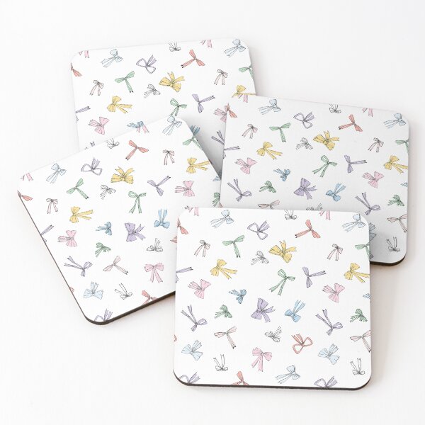 Item preview, Pastel Bow Pattern Cute Aesthetic Design designed and sold by SleeplessLady.