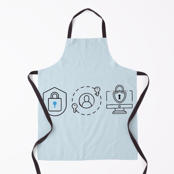Item preview, Cybersecurity Icons (Blue) – Lock & Shield, Identity & Keys, Secure Desktop – Budget-Friendly Blue Team designed and sold by MicroRoleClub.