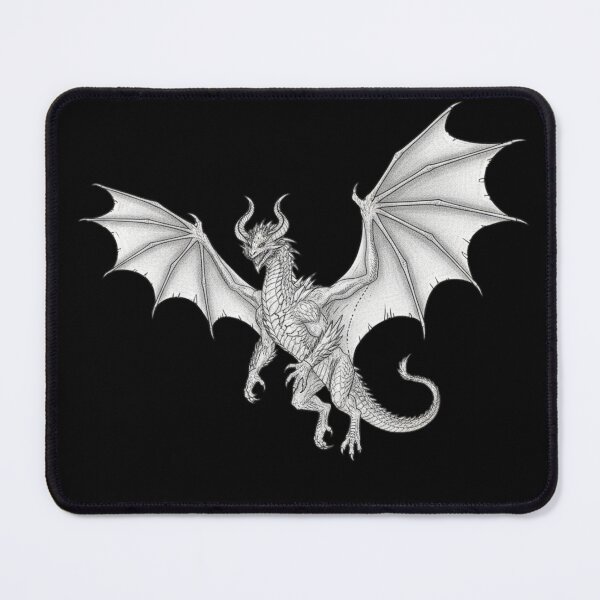 Item preview, Mystic Stipple Dragon in Flight designed and sold by VibeNationArt.