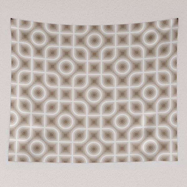 Item preview, Cocoa Creme Cloud Dancer Abstract Pattern designed and sold by PatternSalad.