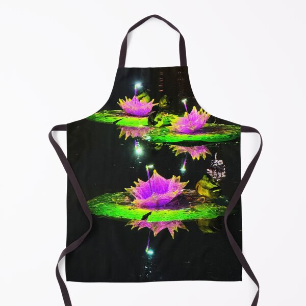 Item preview, Illuminated Waterlilies in Tivoli Gardens designed and sold by Violaman.