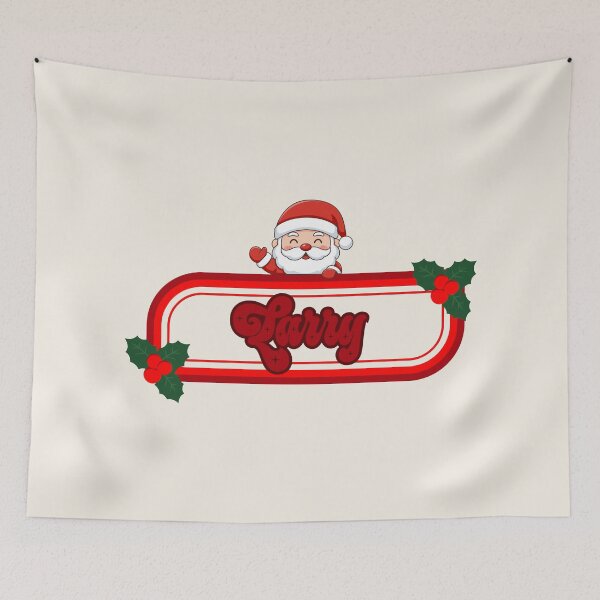 Item preview, Larry and Santa Claus designed and sold by ArtCraftLab.